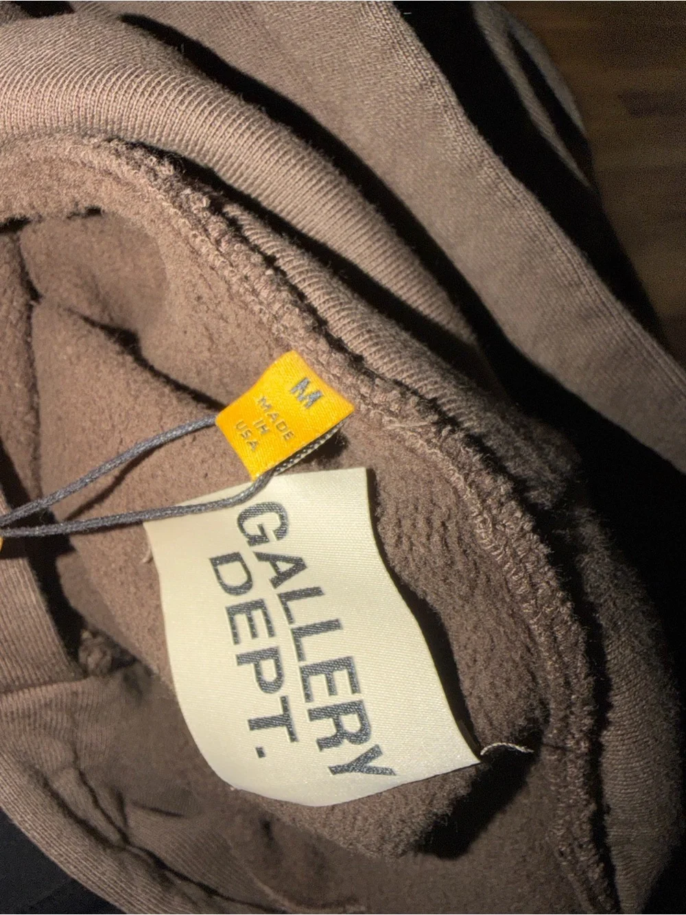 Gallery Brown Hooded Shirt Jacket